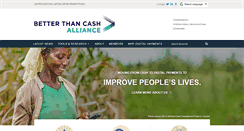 Desktop Screenshot of betterthancash.org
